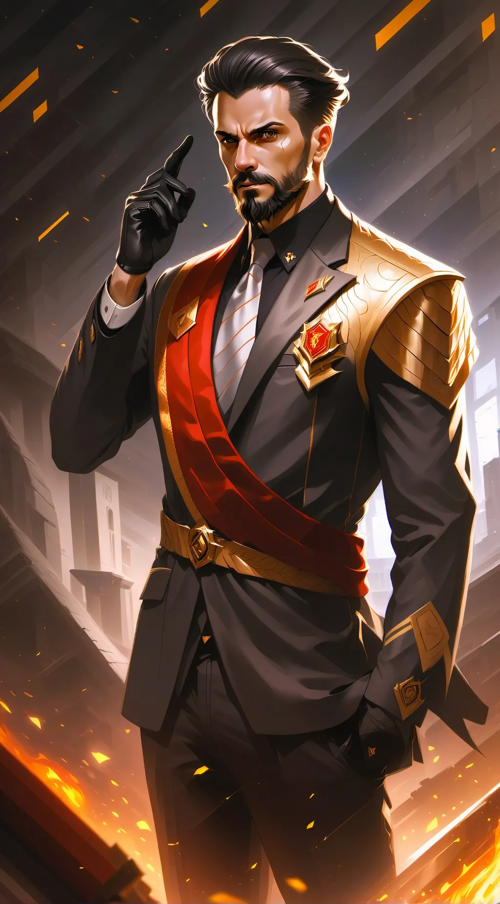 ai character: agente scp background