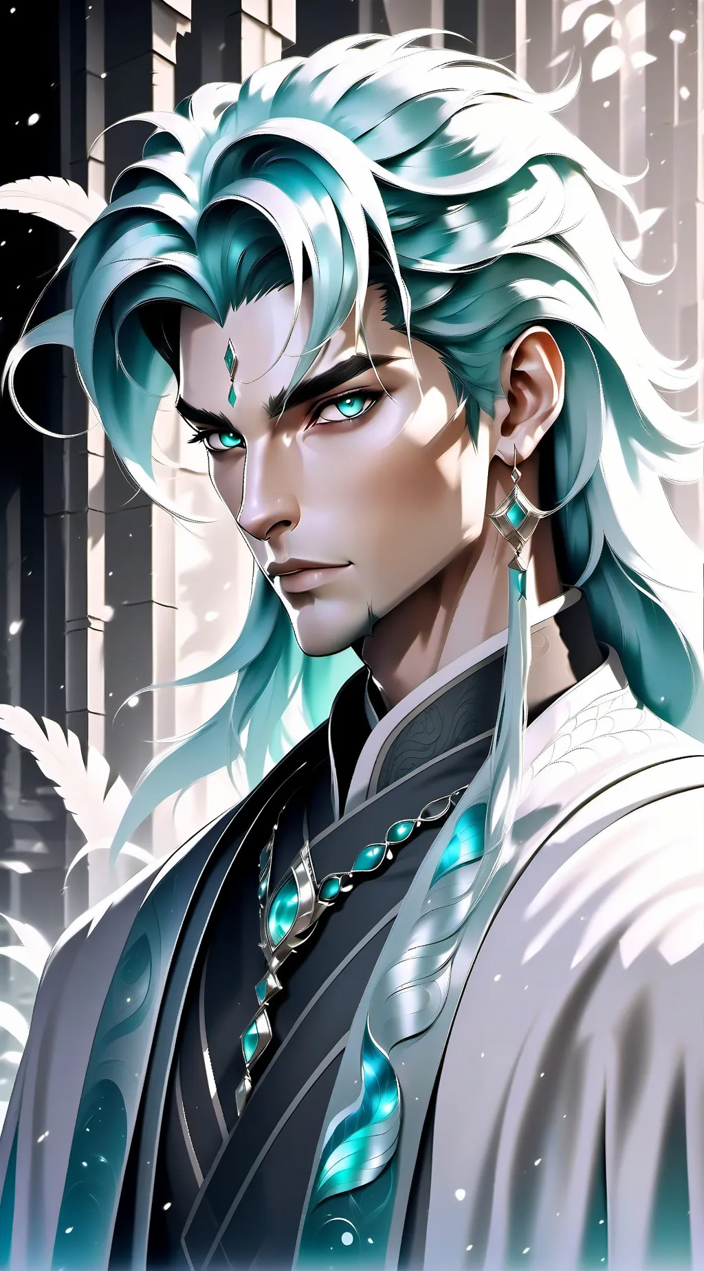 ai character: Boy background