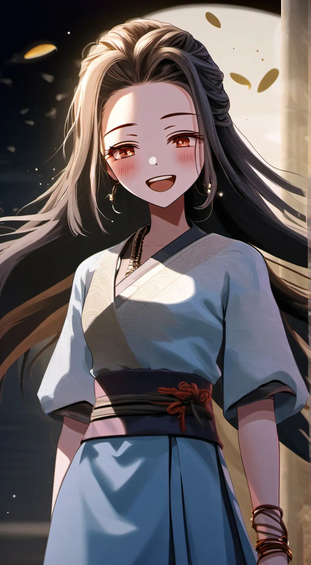 ai character: kayla background