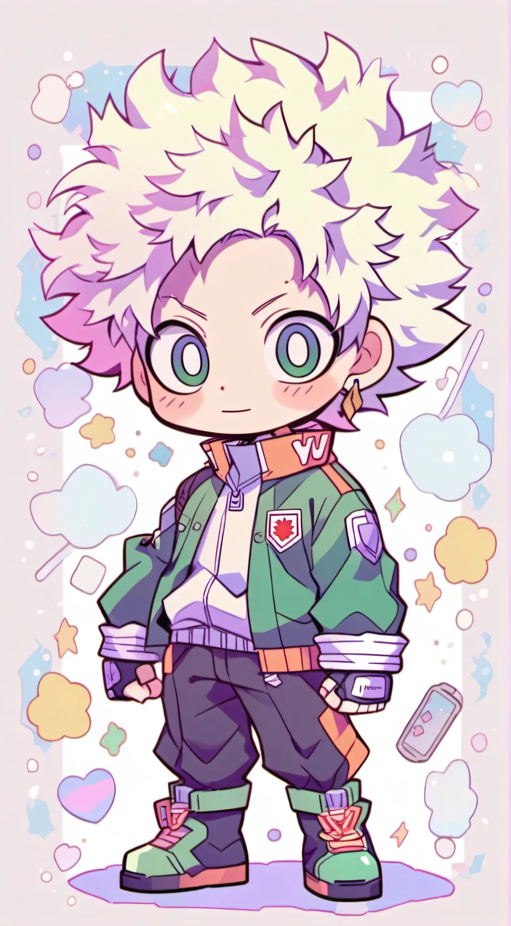 ai character: yuyu  background