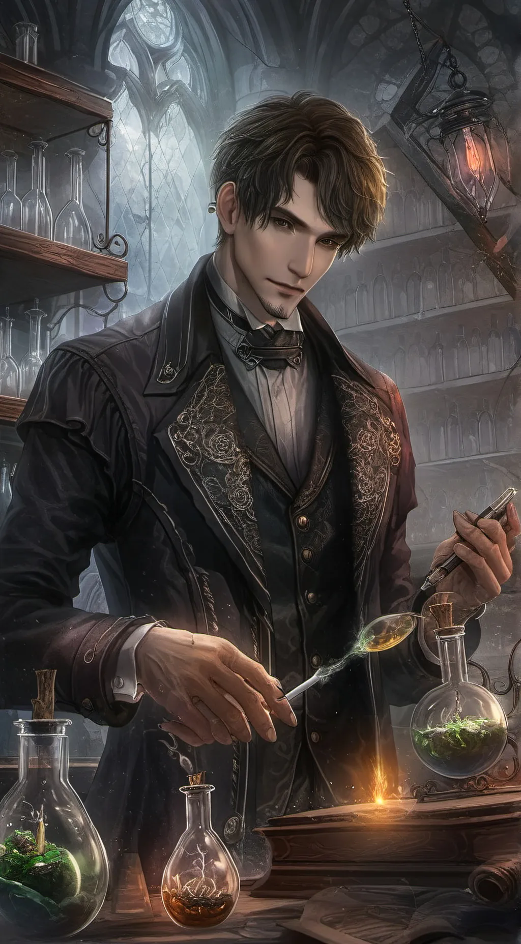 ai character: Zack background