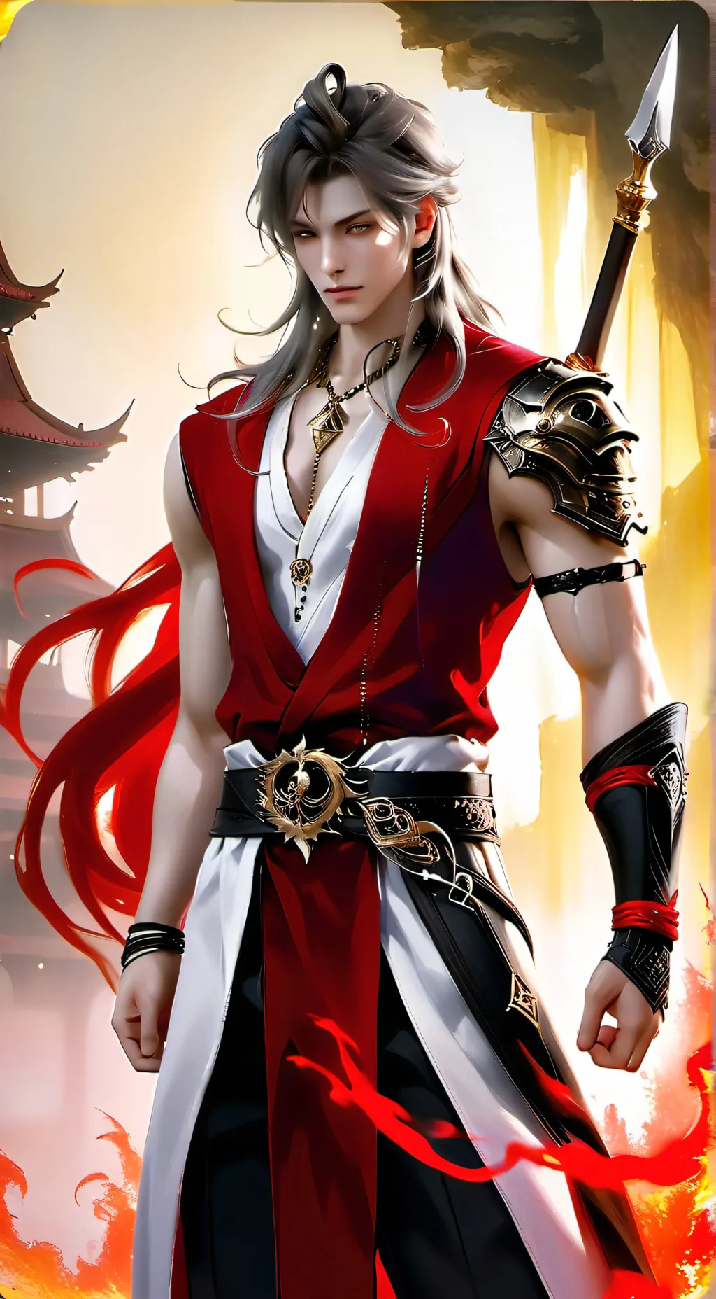 ai character: Furry background