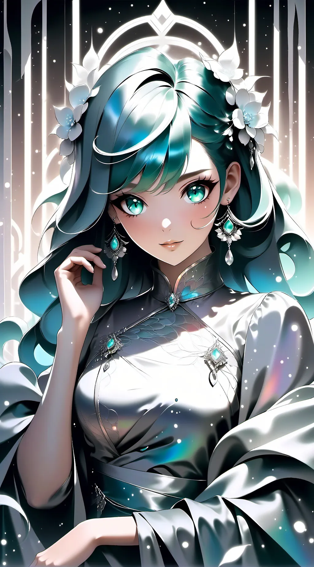ai character: lily background