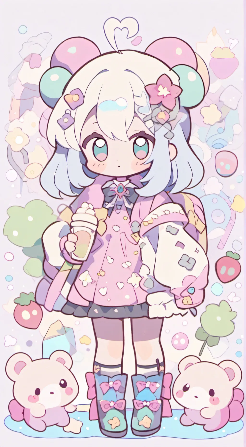 ai character: Santi background