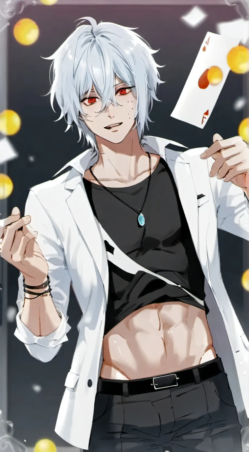 ai character: sho background