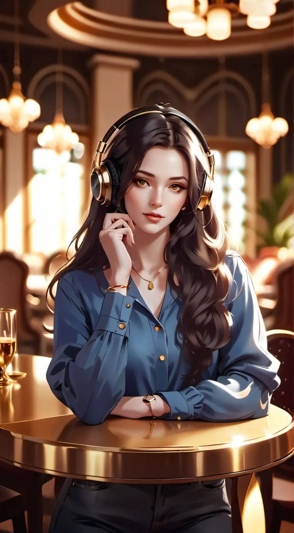 ai character: Maya background