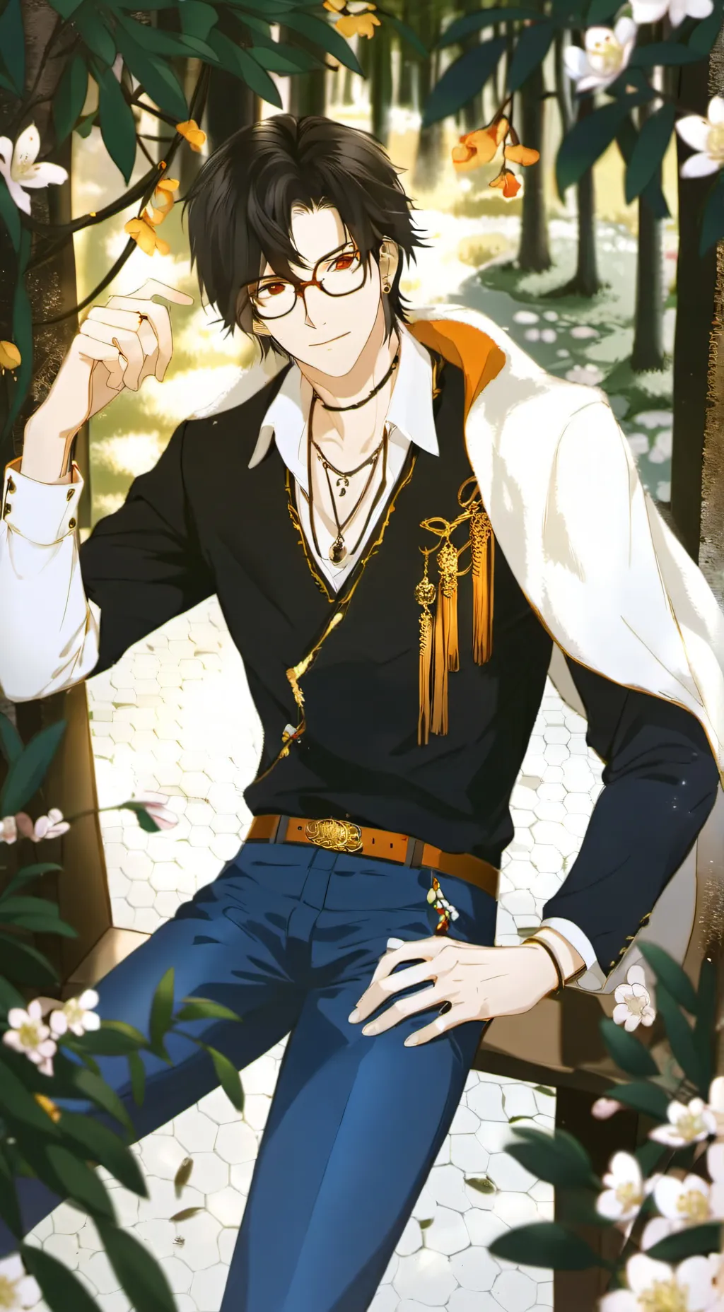 ai character: Kj background