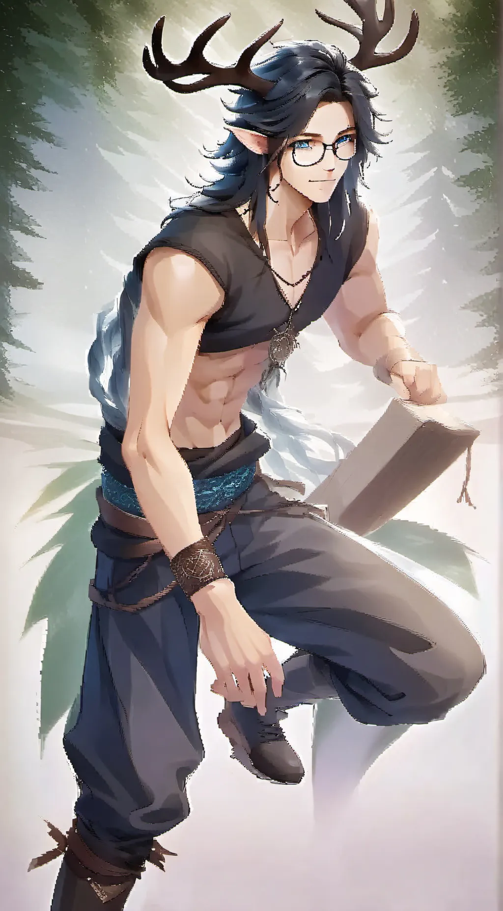 ai character: Milo background