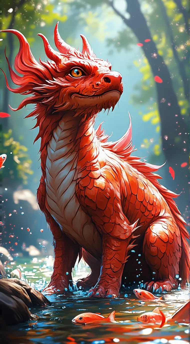 Talkie AI - Chat with Baby Dragon Sunny