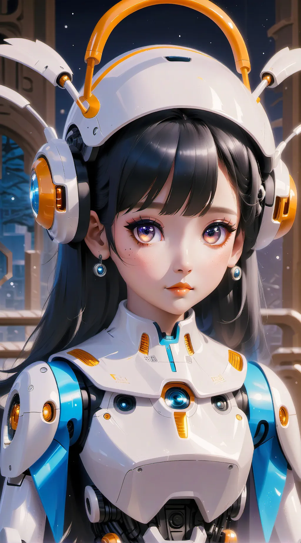 ai character: Training Robot background