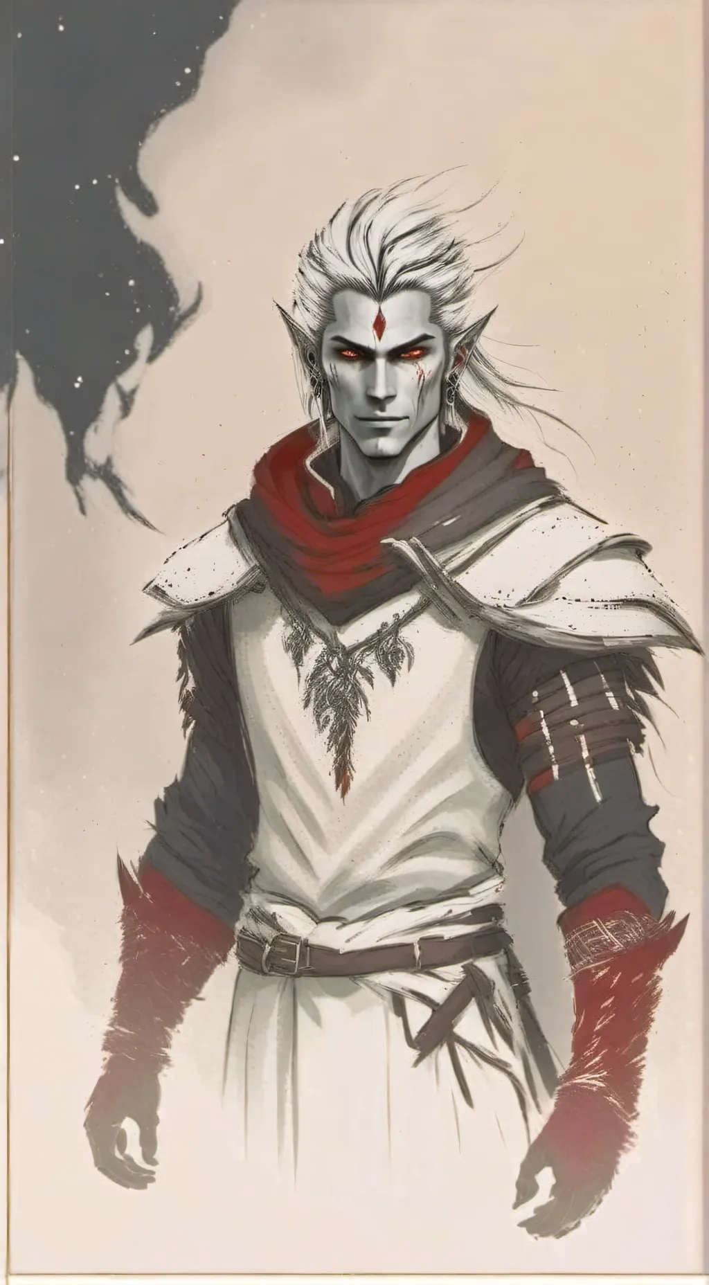 ai character: Naftali  background