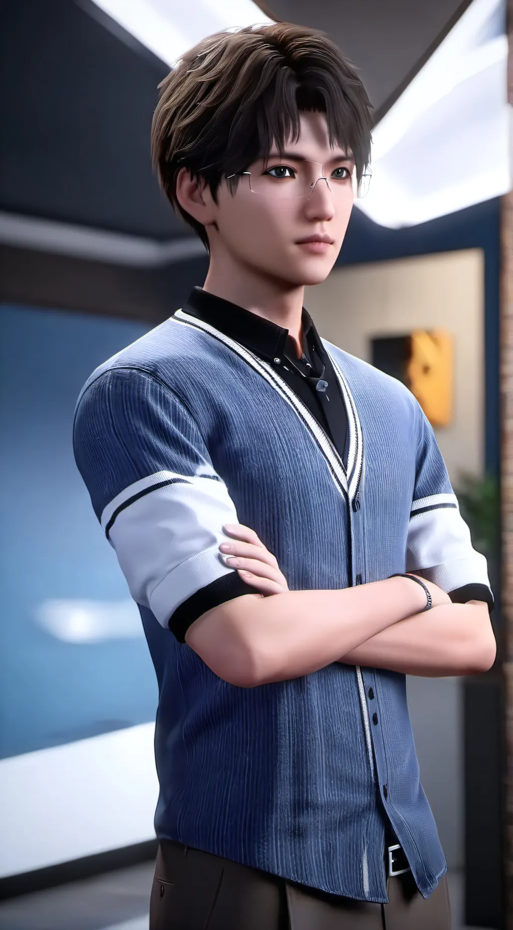 ai character: Alex background