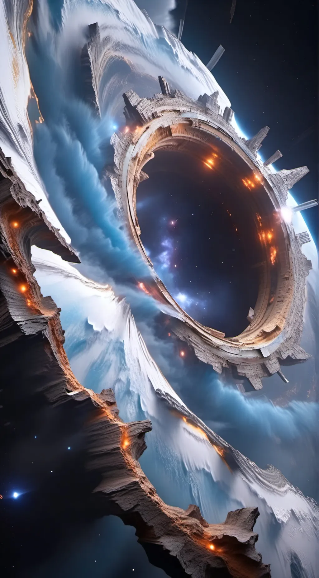 ai character: MD Collapse background