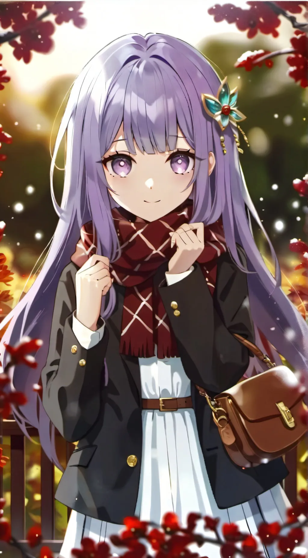 ai character: Shouko Komi  background