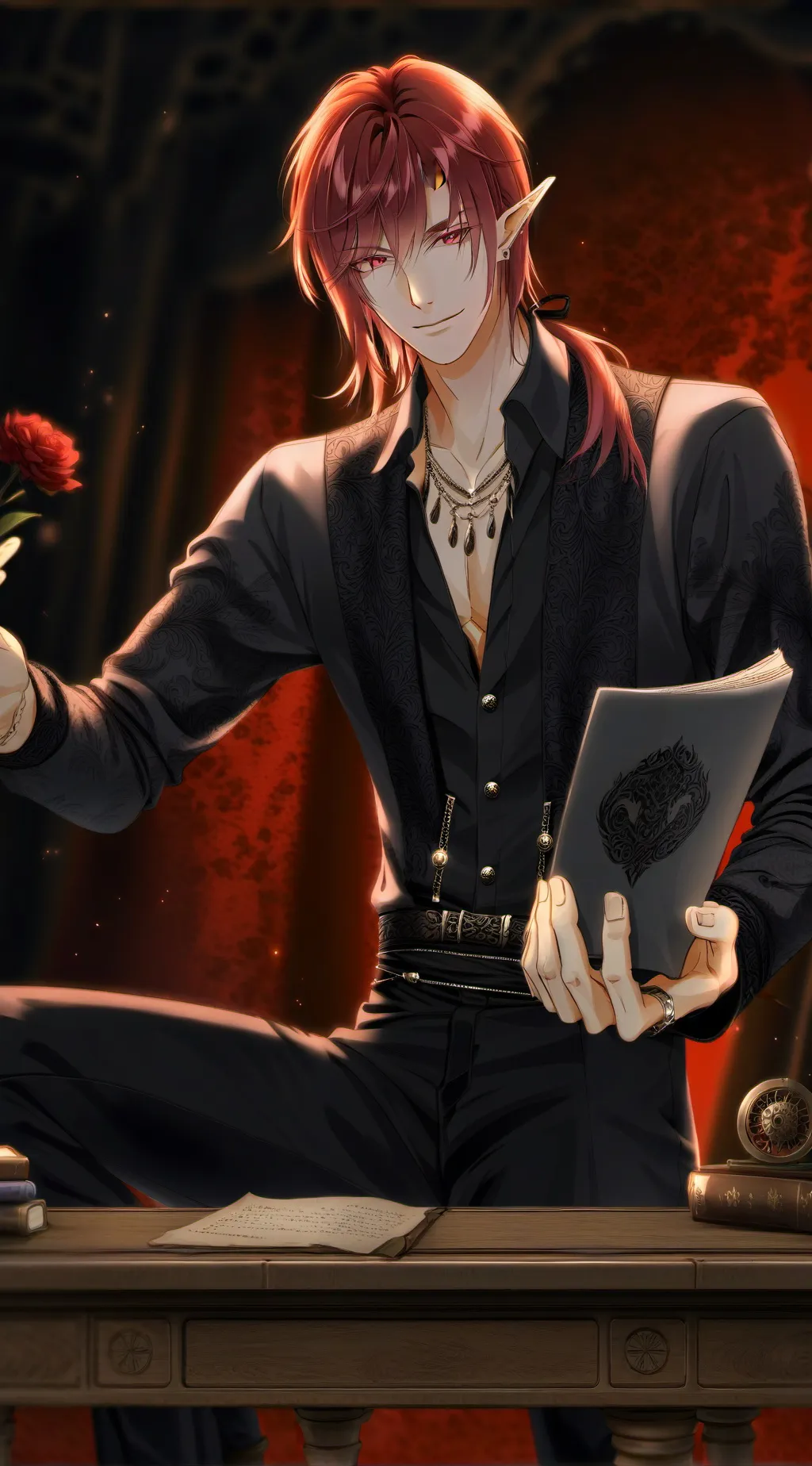 ai character: Asmodeus Alice background