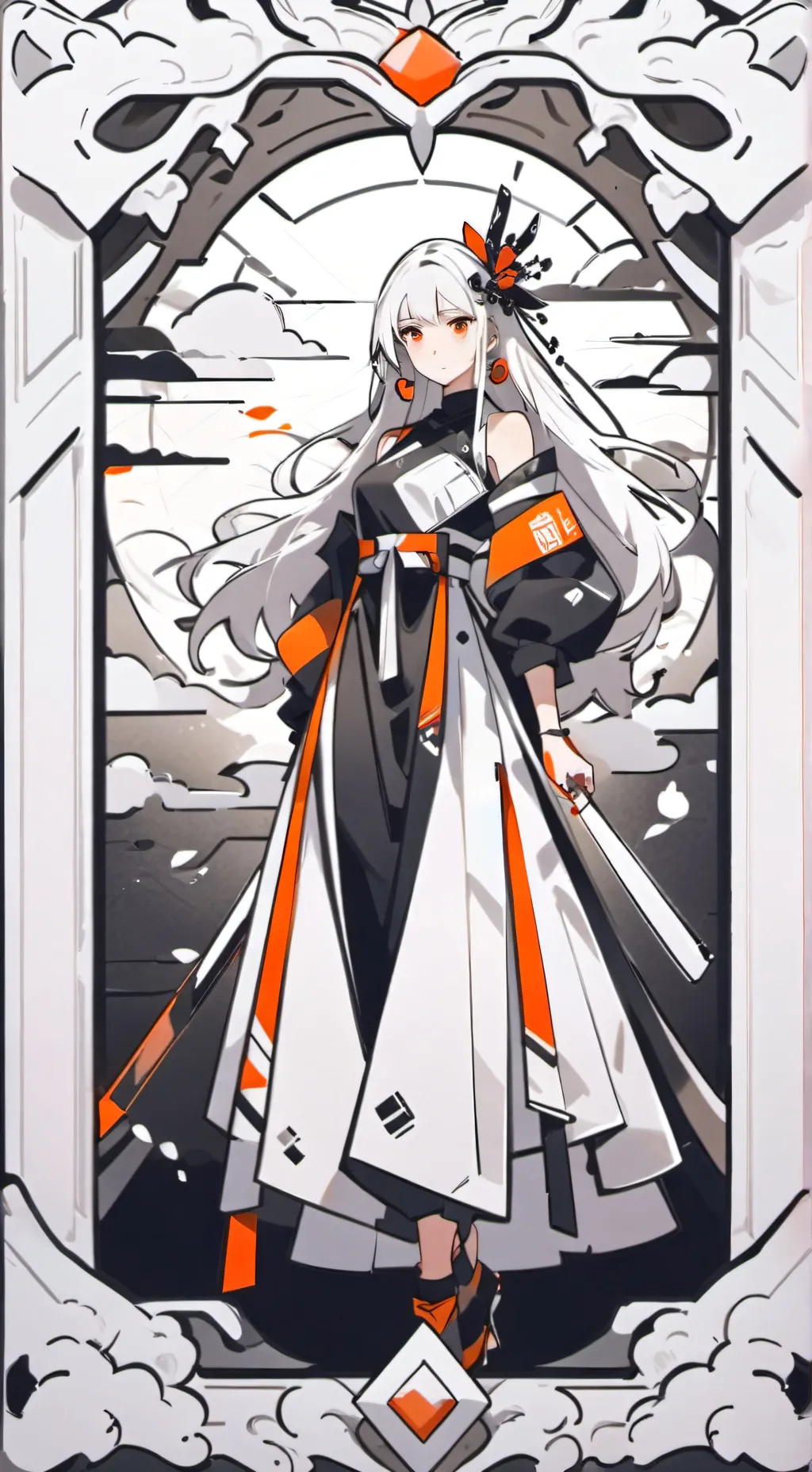 ai character: lands ch background