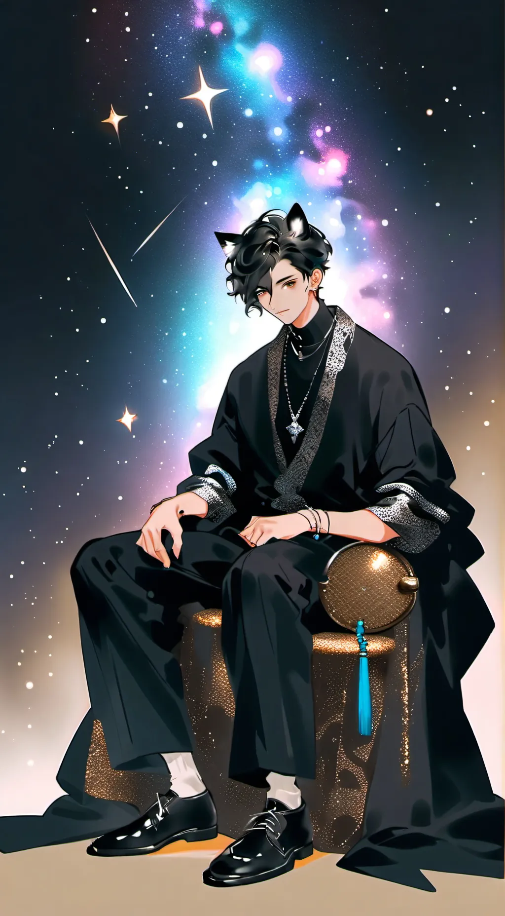 ai character: Séraphin background