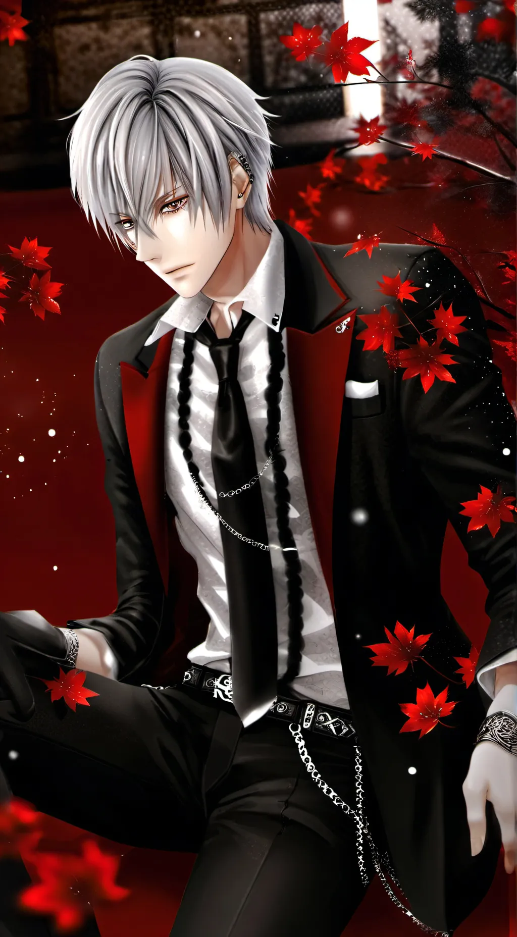 ai character: caballero Vampiro  background