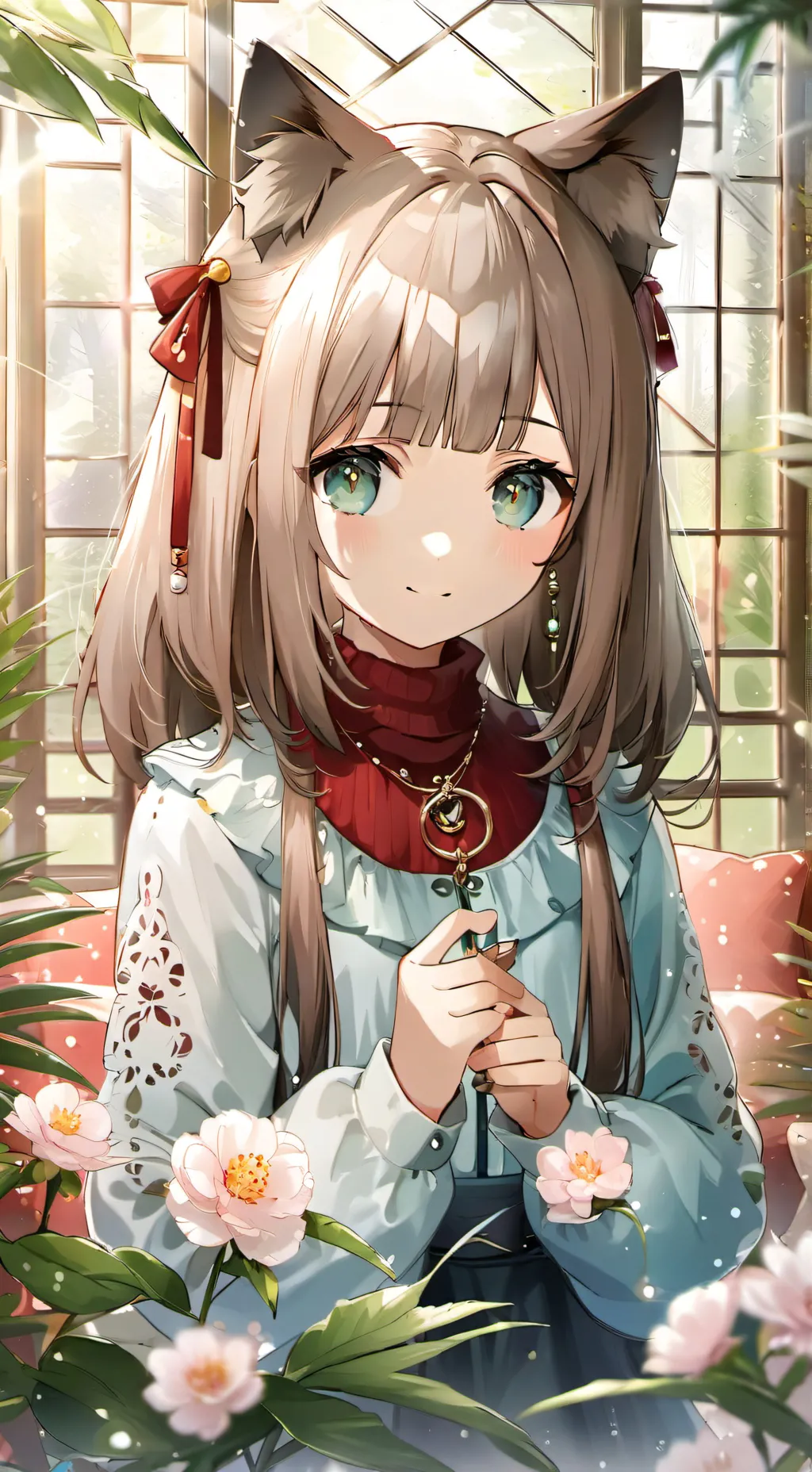 ai character: Gatita Spirit background