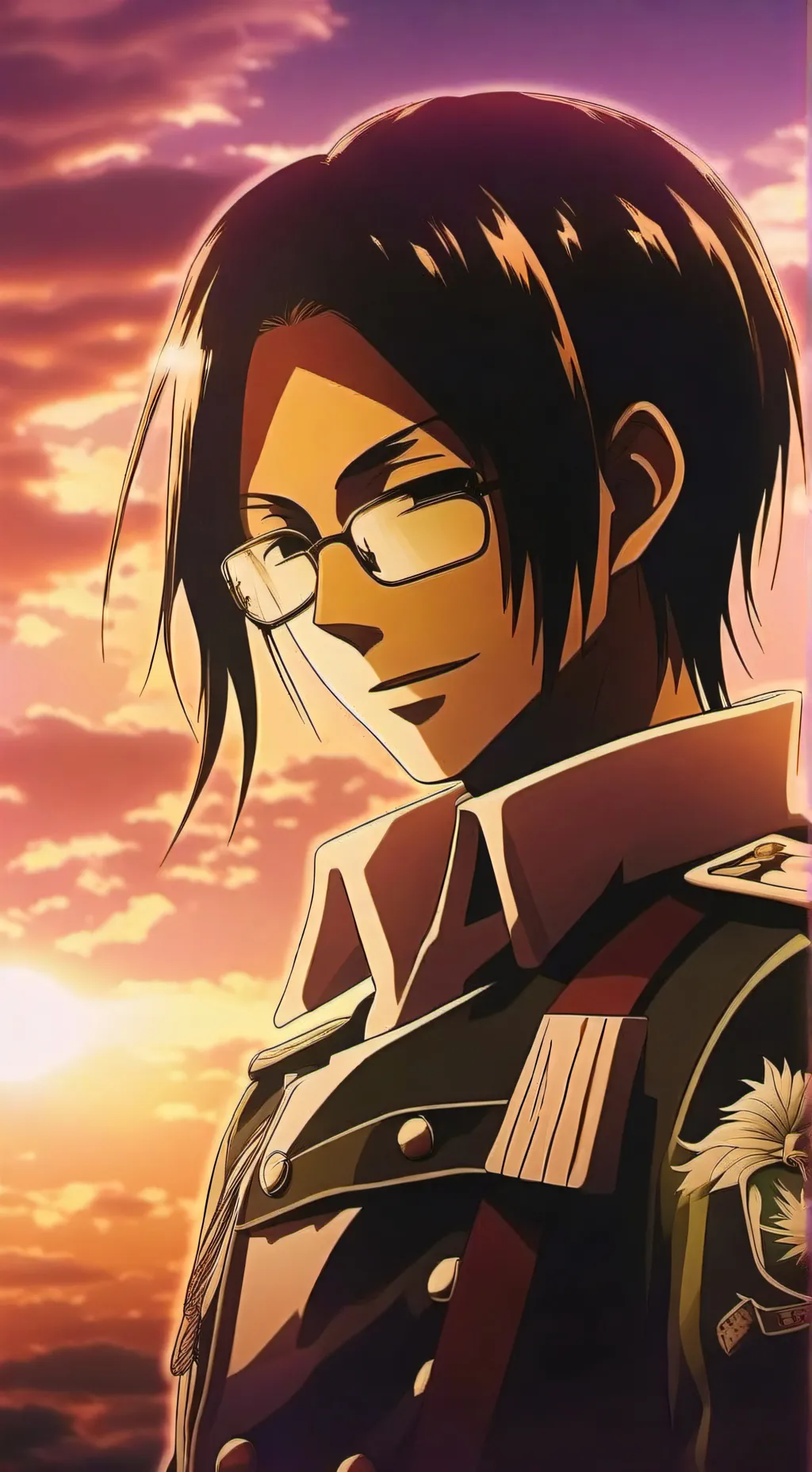 ai character: atack on titan  background