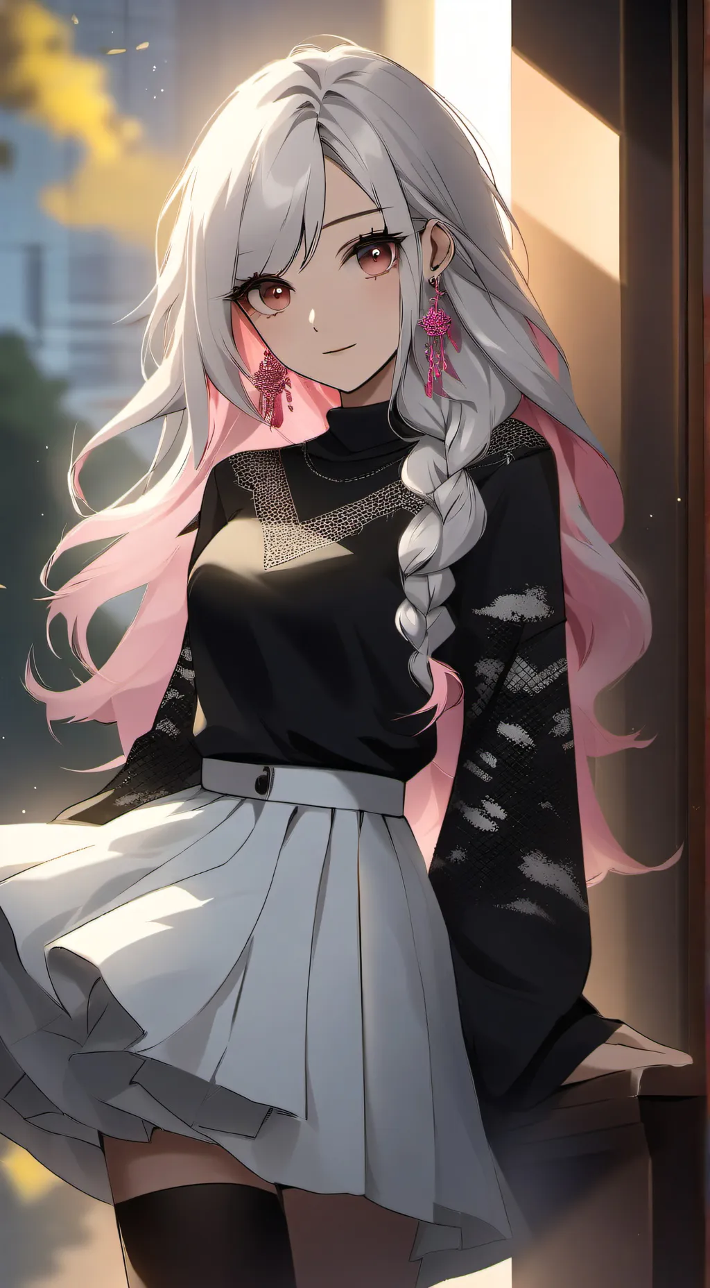 ai character: hh sister Angelina background