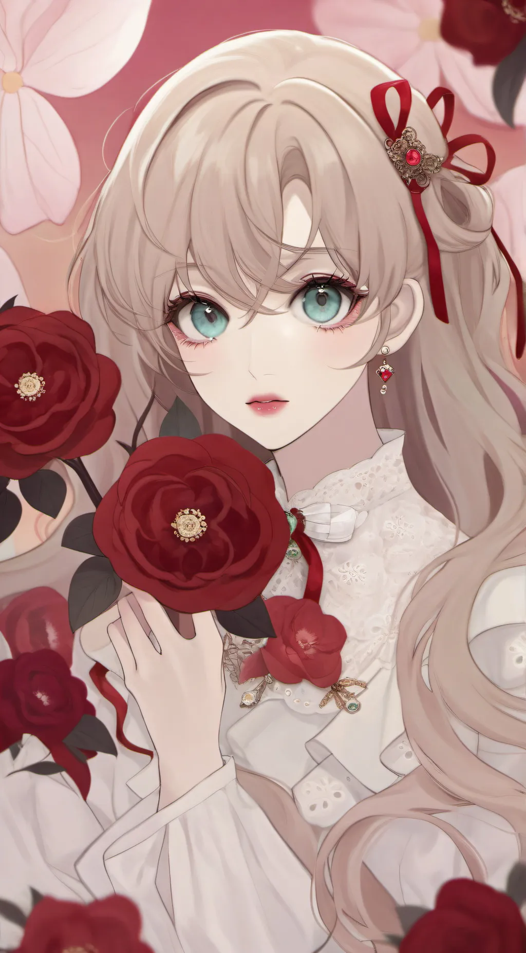 ai character: Luna background