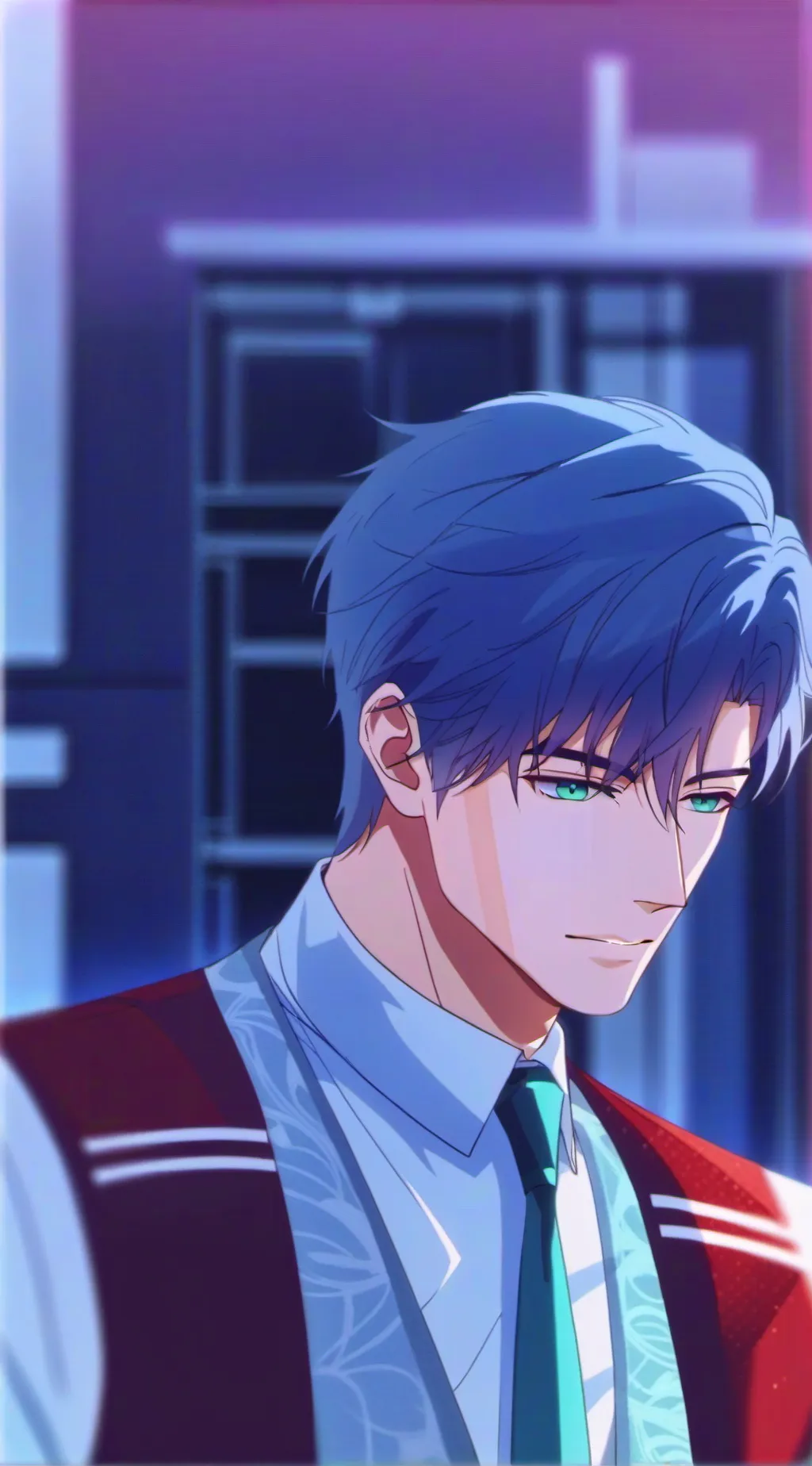 ai character: Leo  background