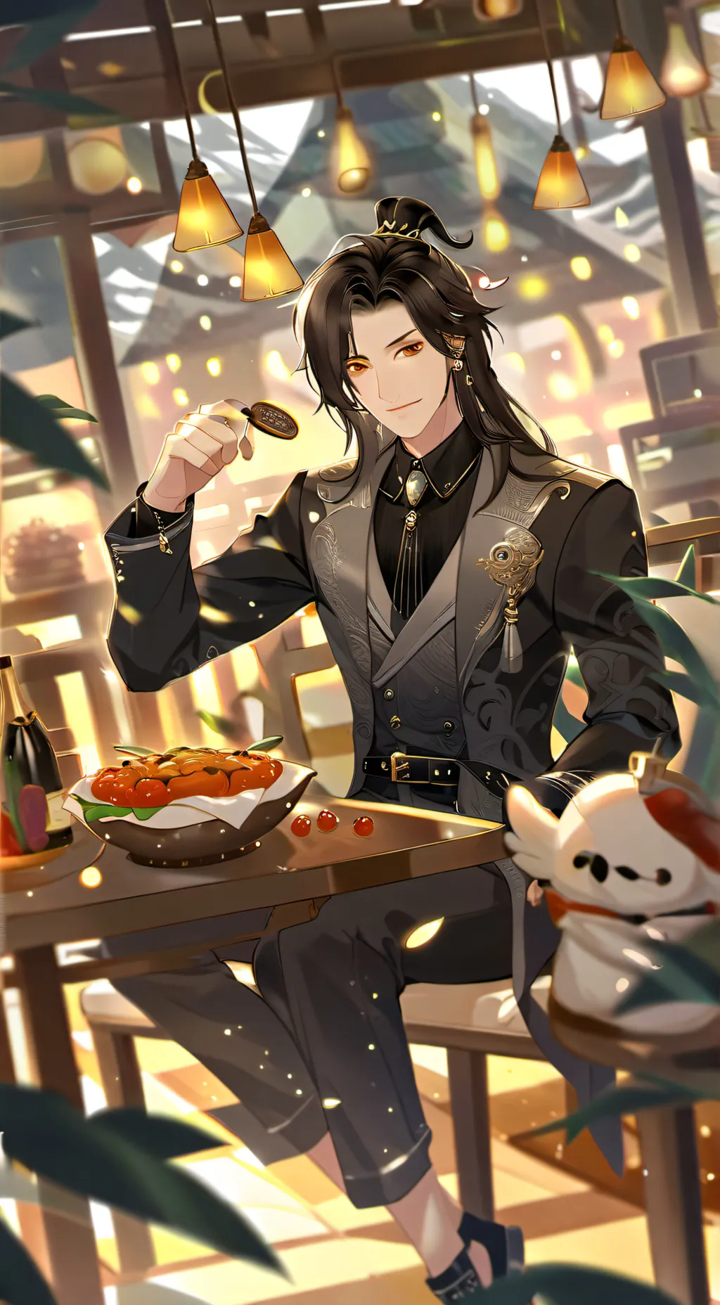 ai character: ben  background