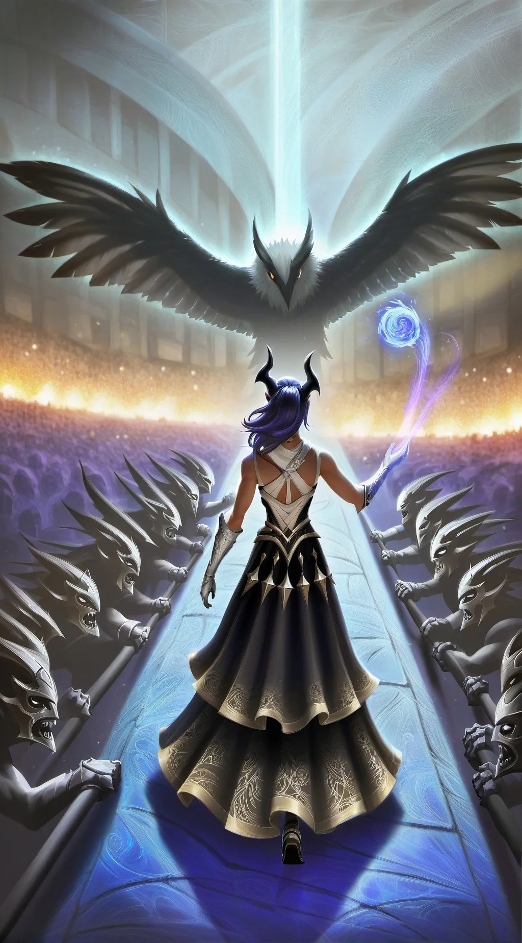 ai character: Padrona suprema background