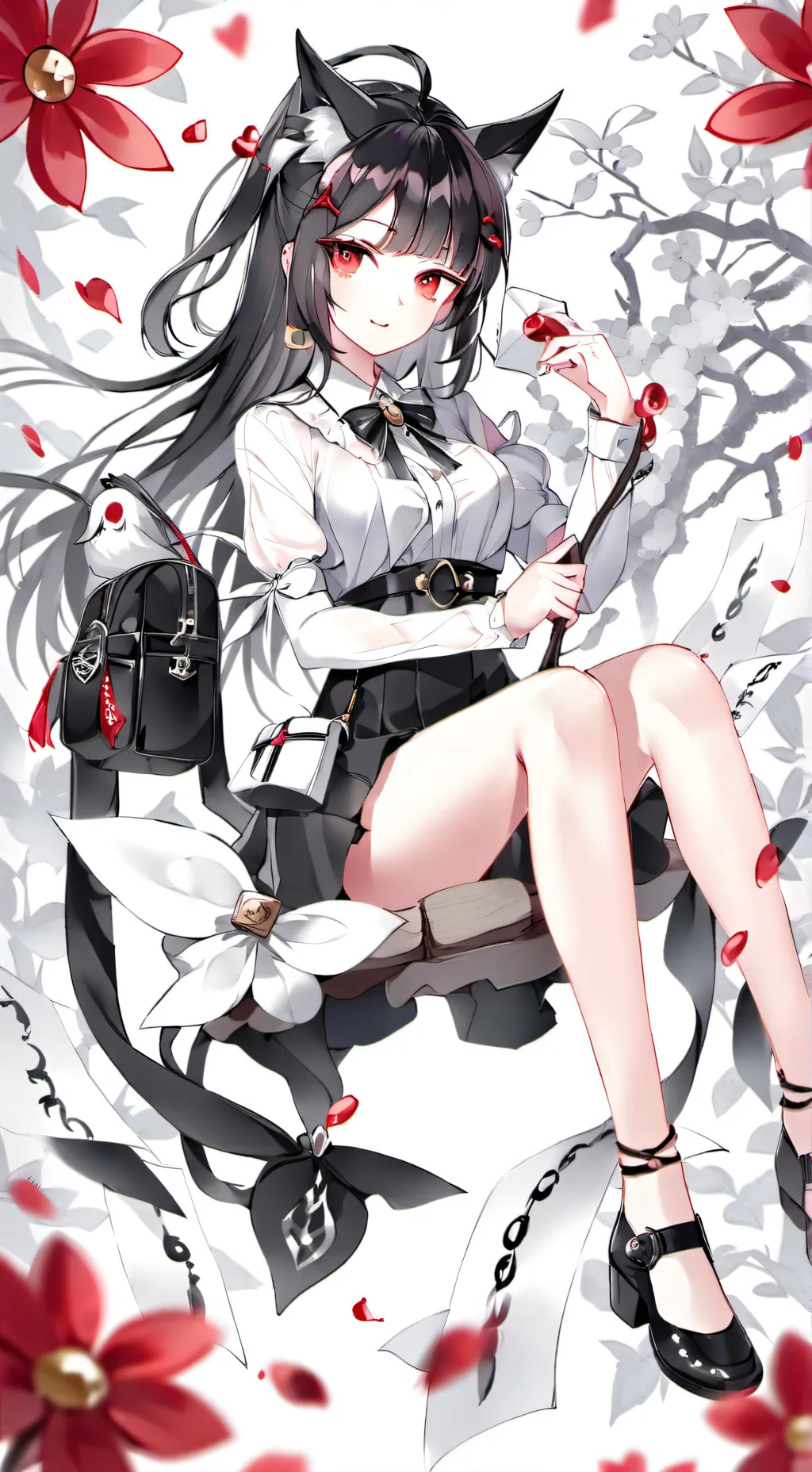 ai character: Lea background