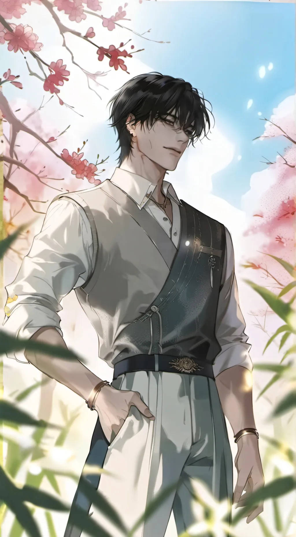 ai character: 𝓜𝓲𝓬𝓱𝓪𝓮𝓵 background