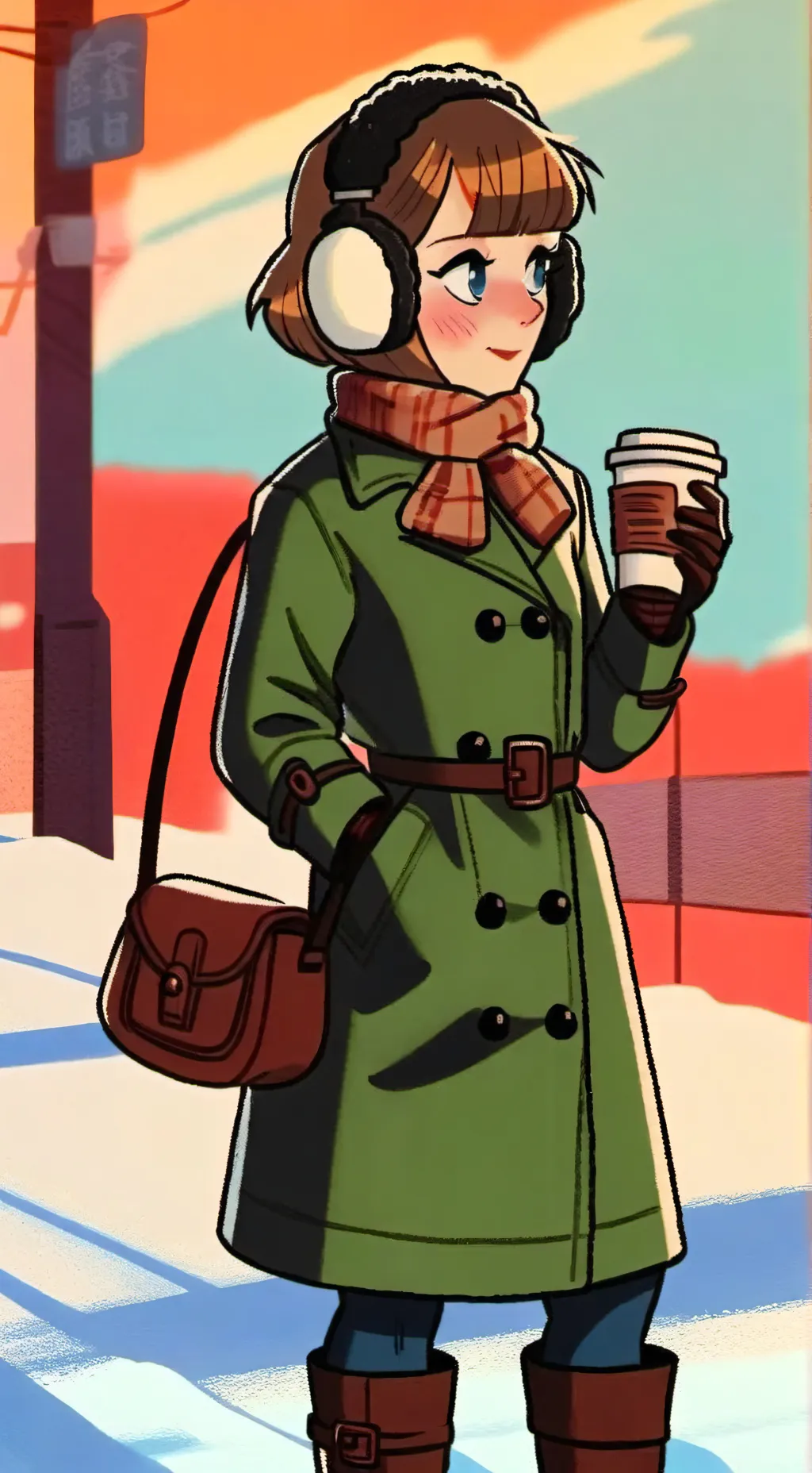 ai character: Fran Bow background