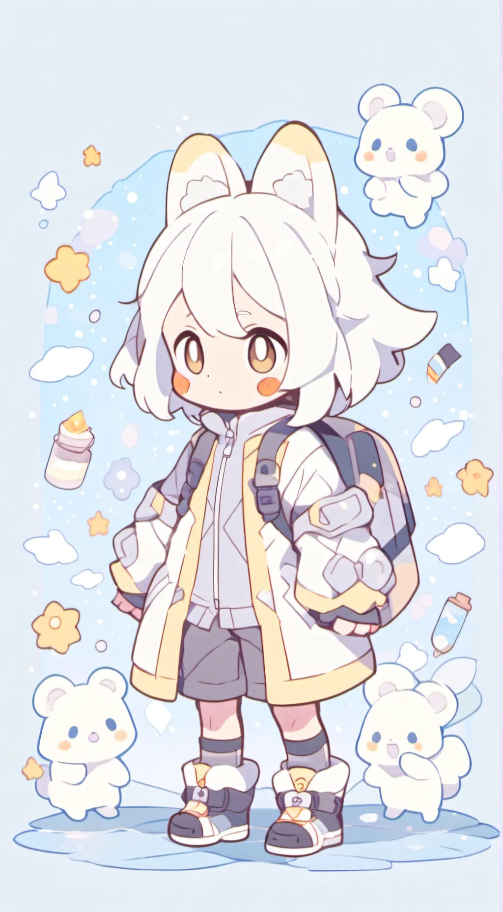 ai character: hannah background