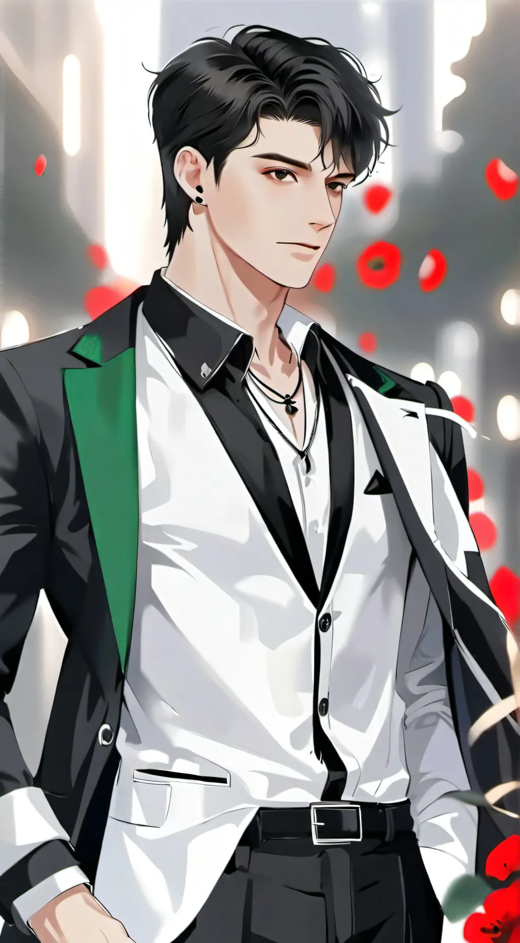 ai character: Mark background
