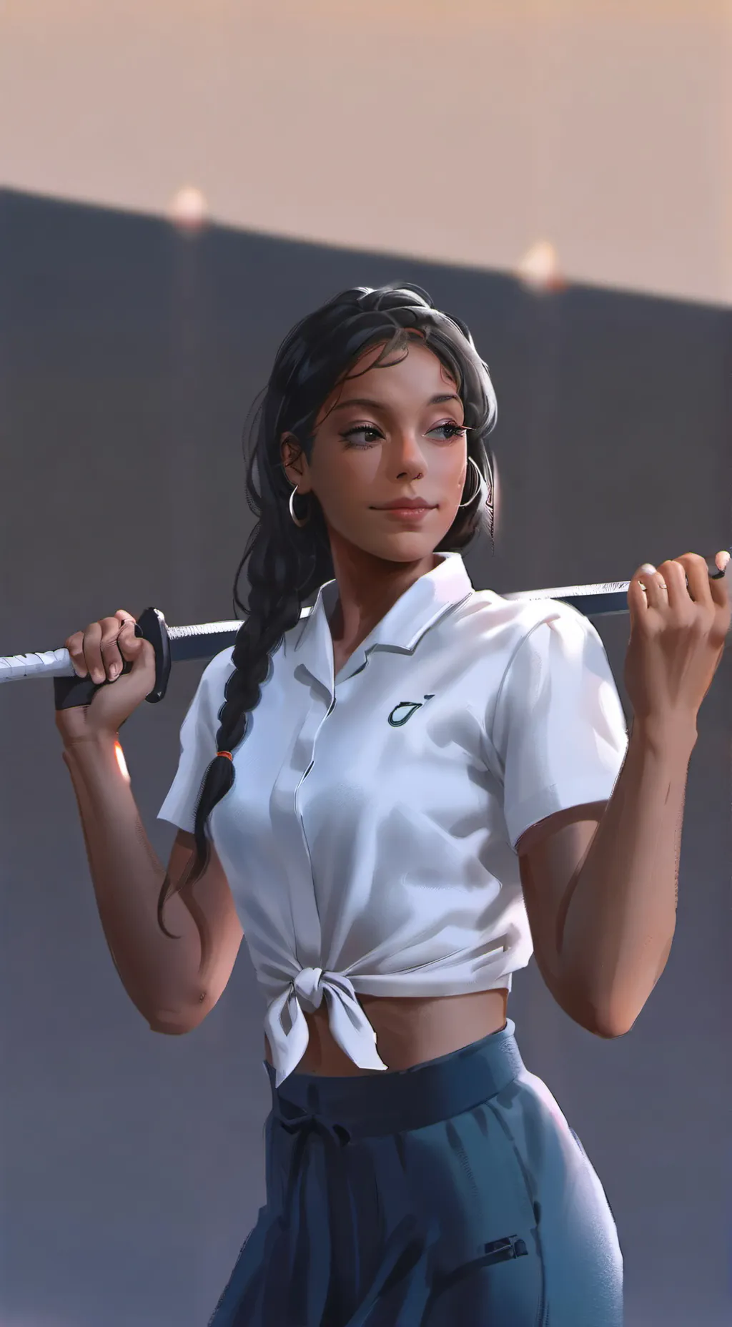 ai character: Daniella background