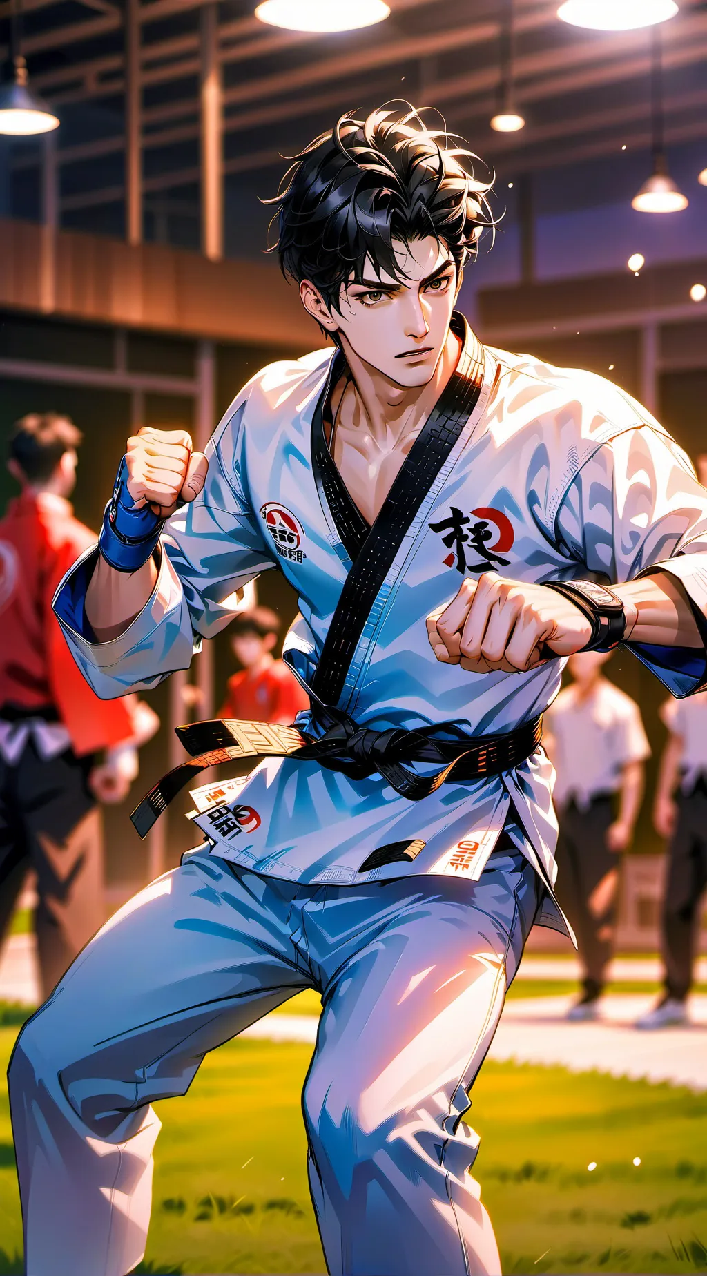 ai character: Kim background