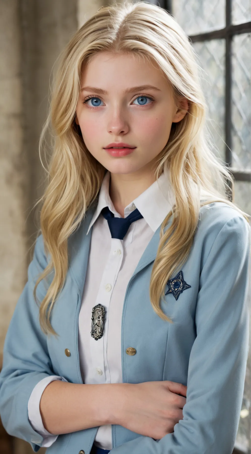ai character: Fleur Delacour background