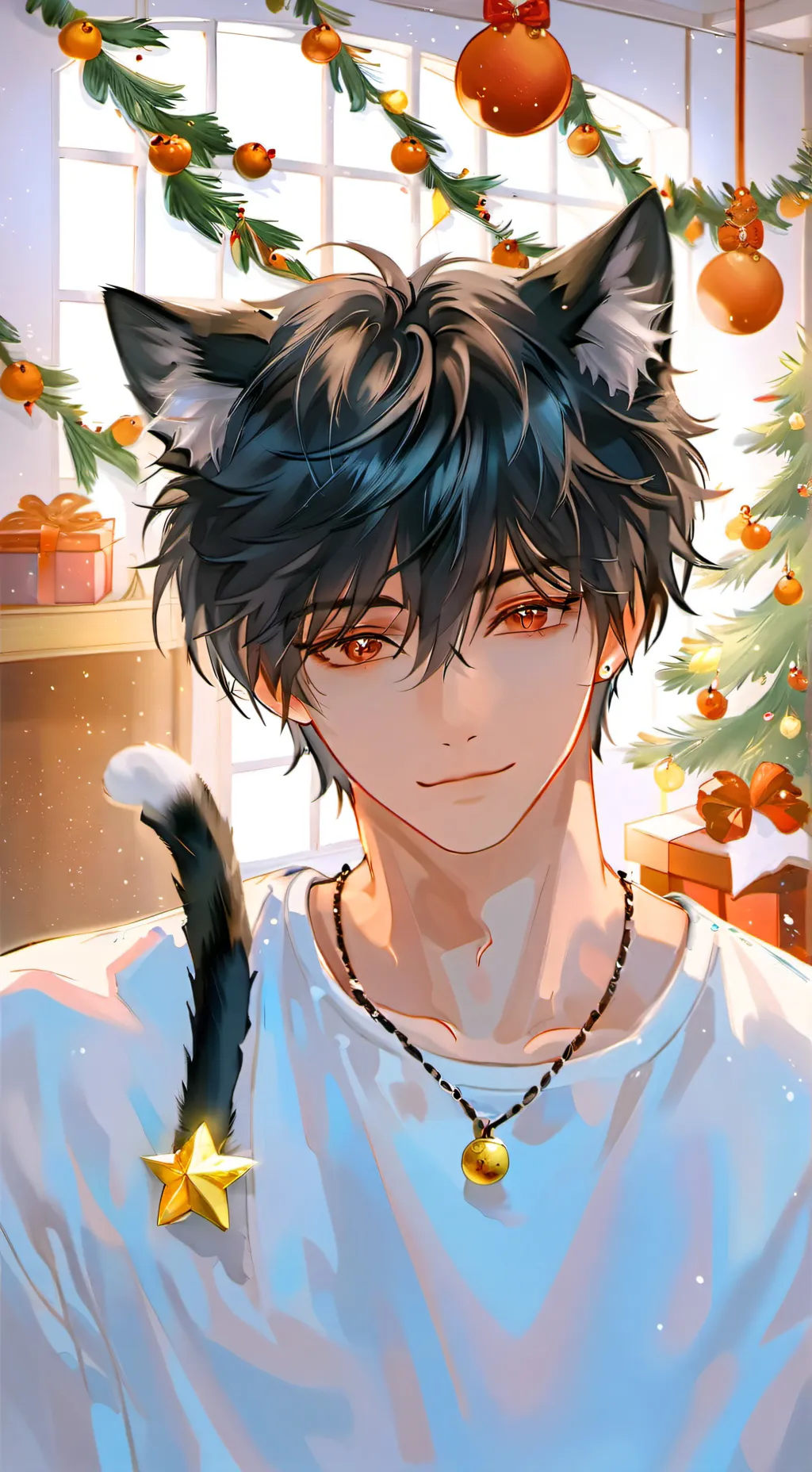 ai character: Freaky Floof Spiri background
