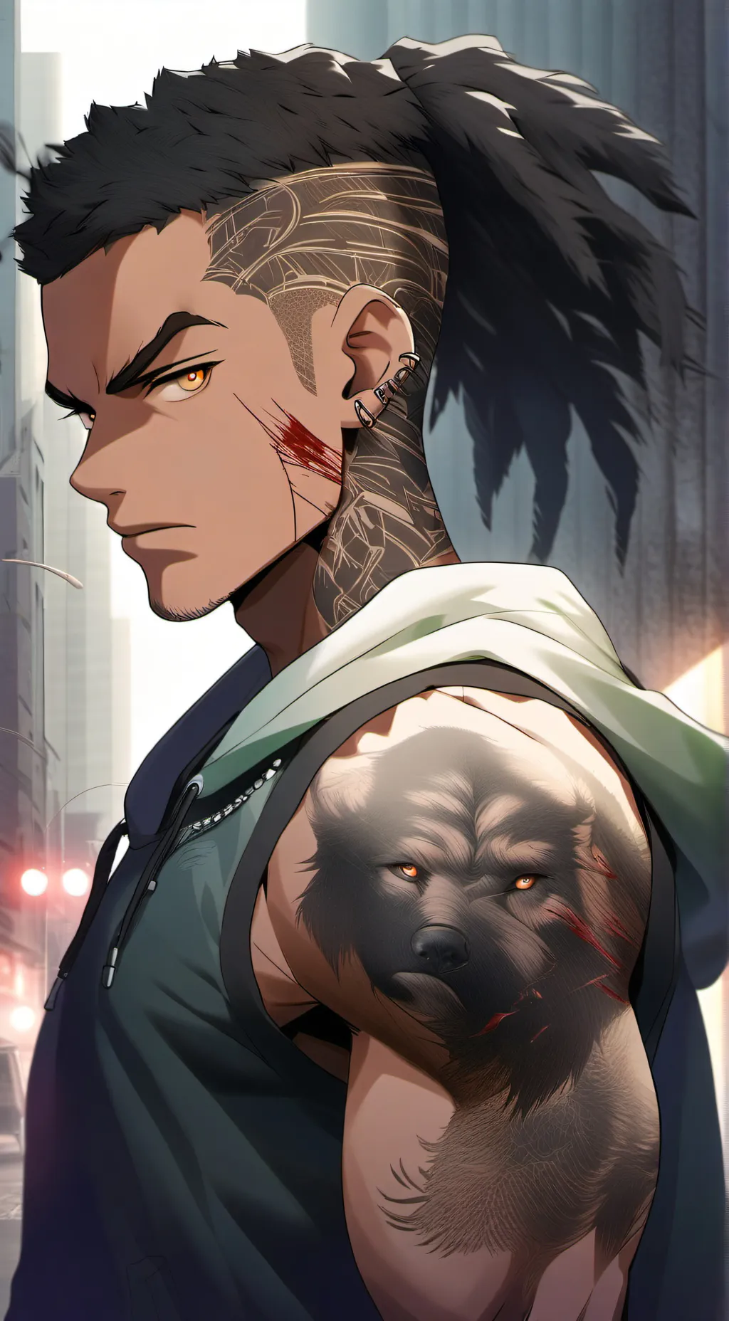 ai character: Marcus background