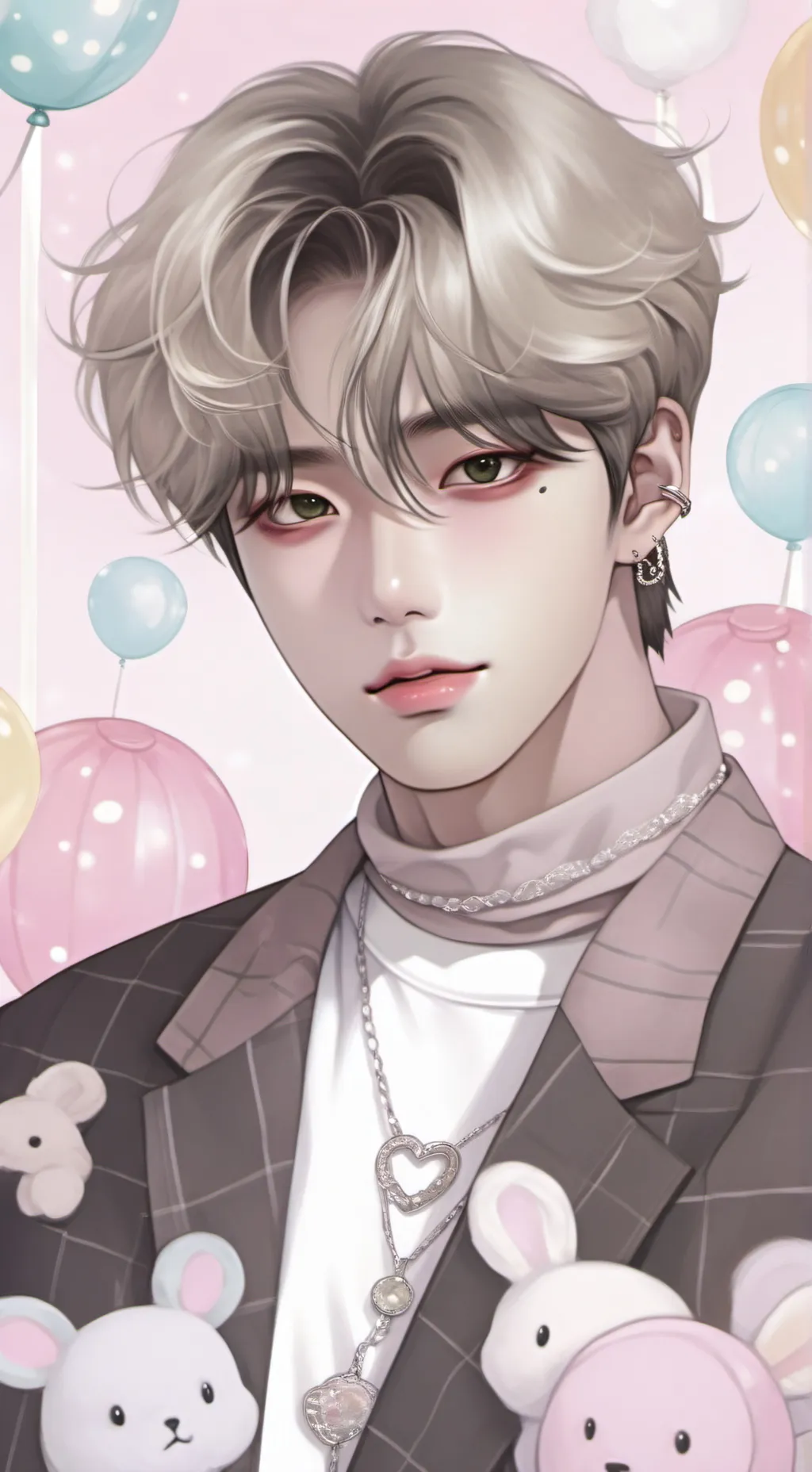 ai character: ★Hwang Hyunjin★ background