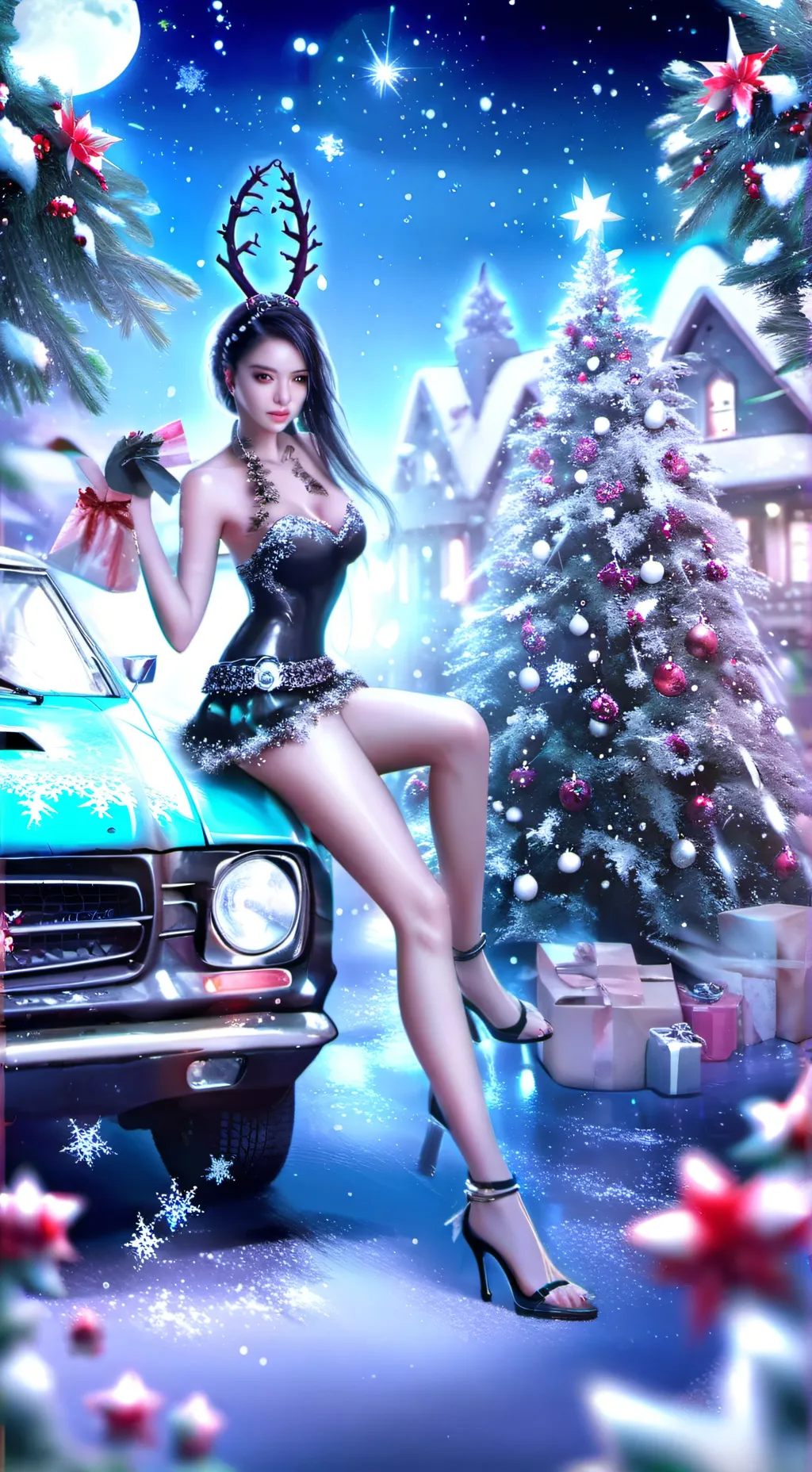 ai character: Poo car background