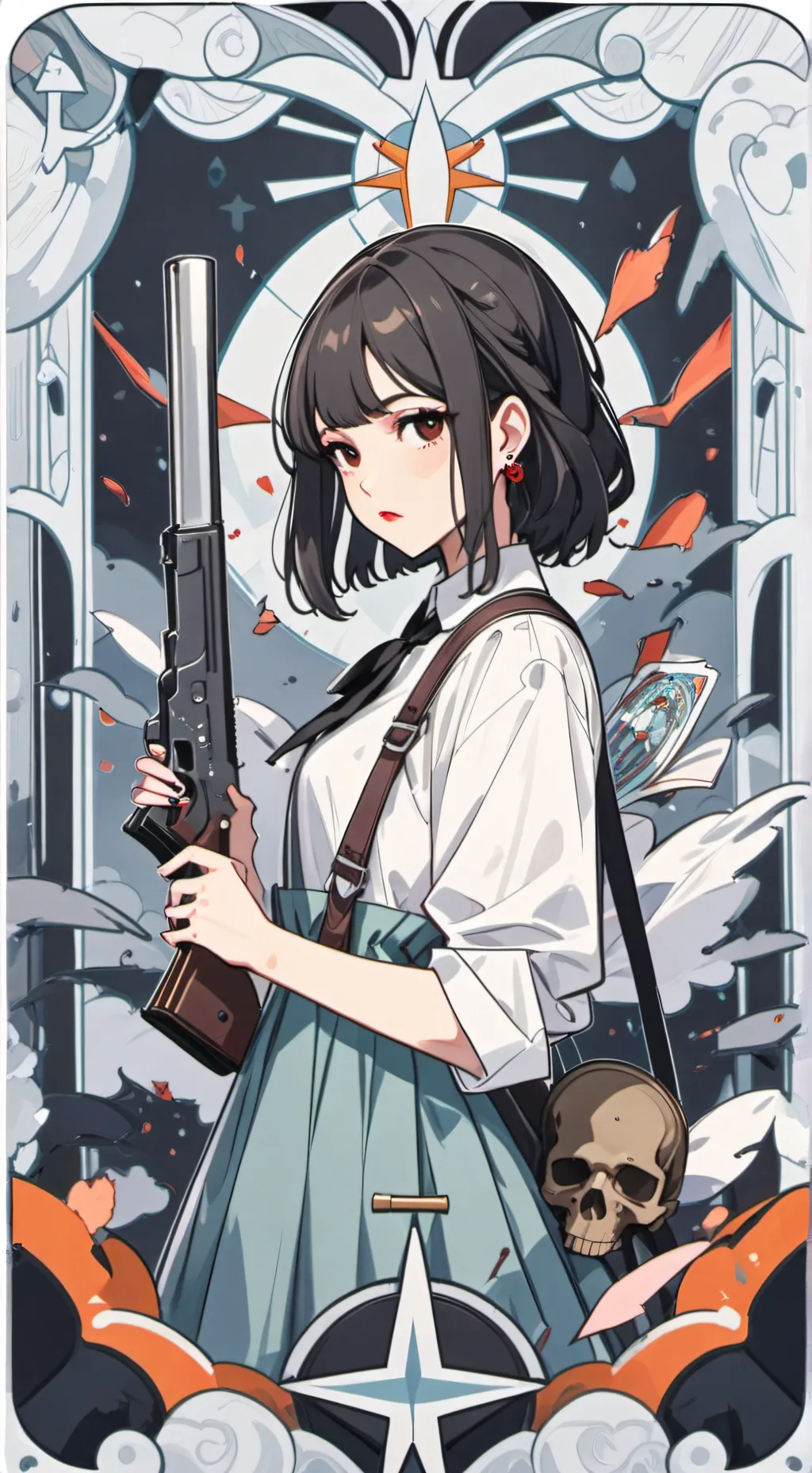 ai character: zombie  background