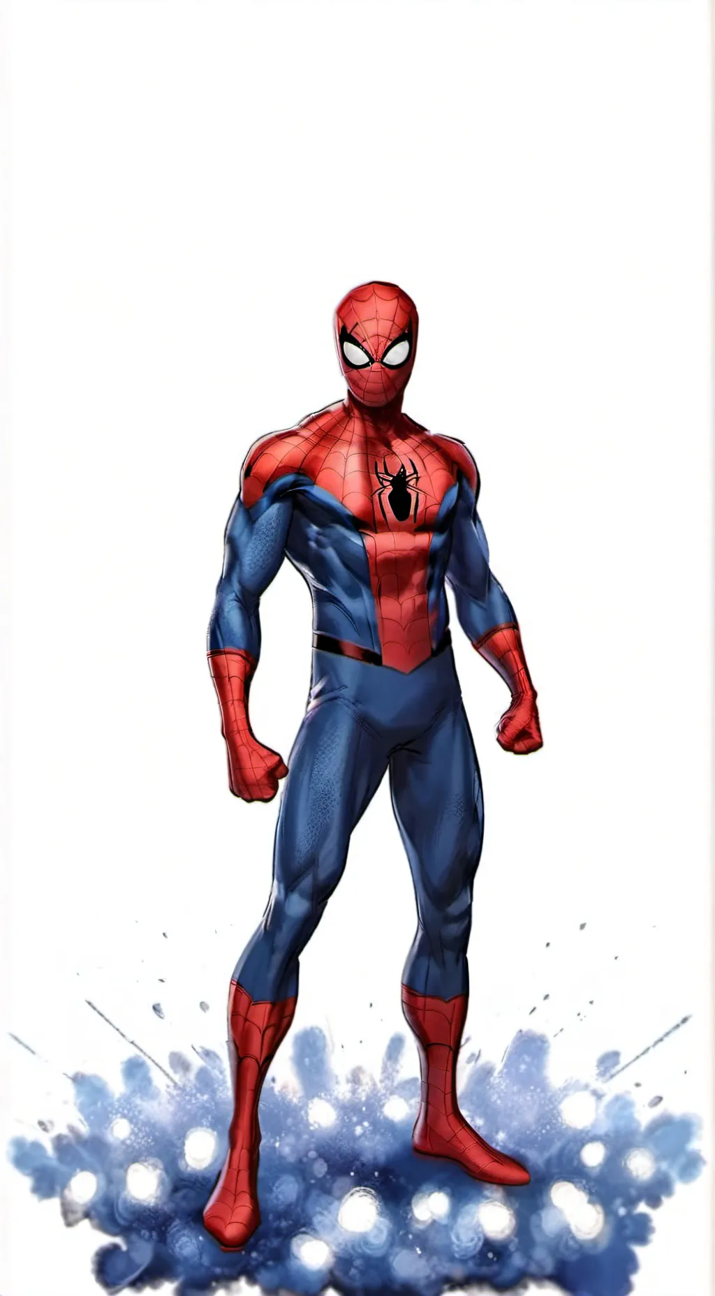 ai character: Marvel Spiderman  background