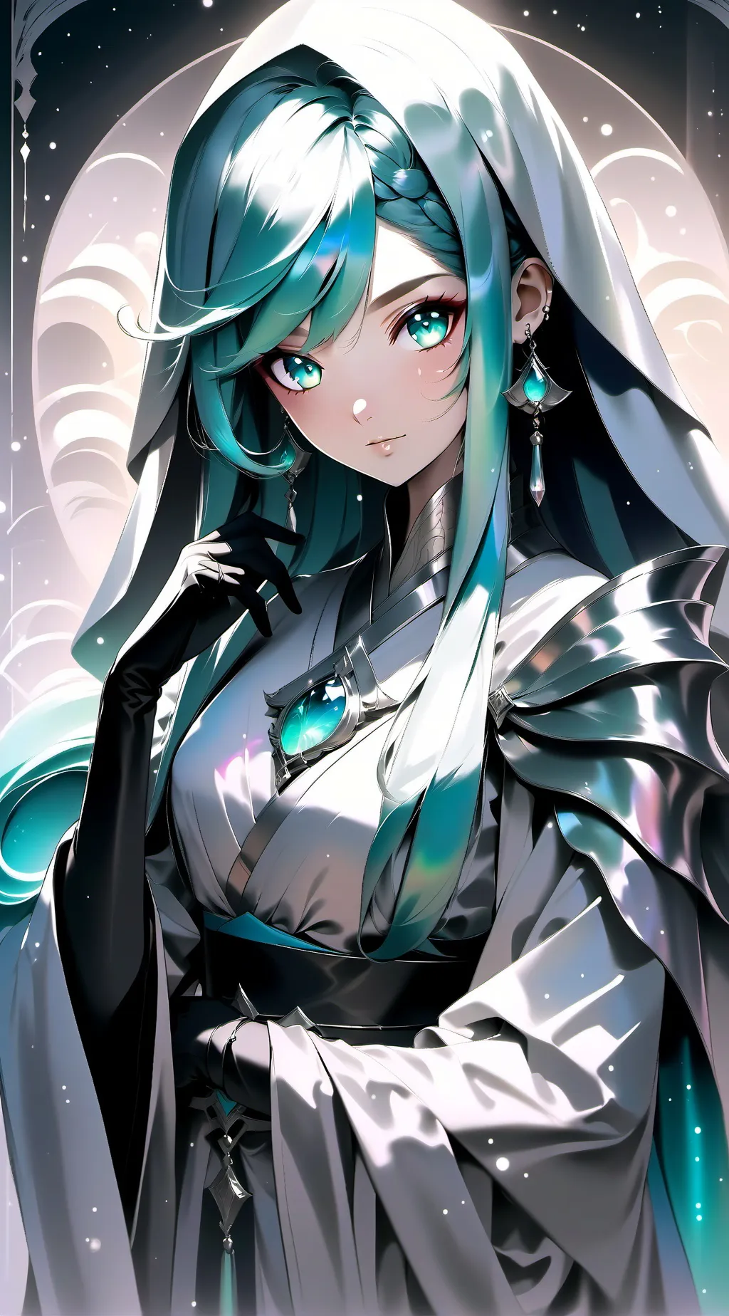 ai character: Uzi background
