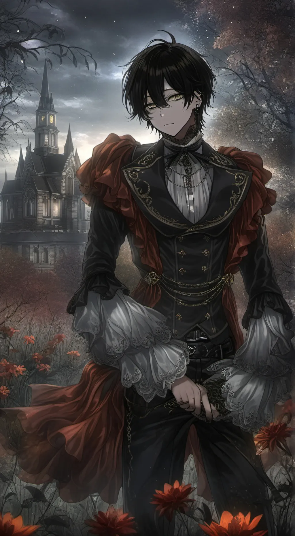 ai character: juan💕☺️☺️ background