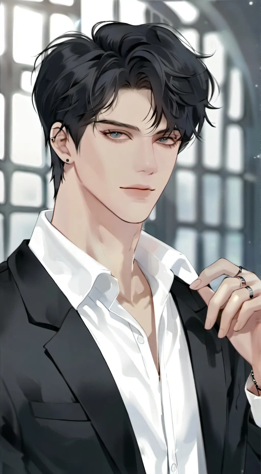 ai character: 🕸️💋🥺Jay🥺💋 background