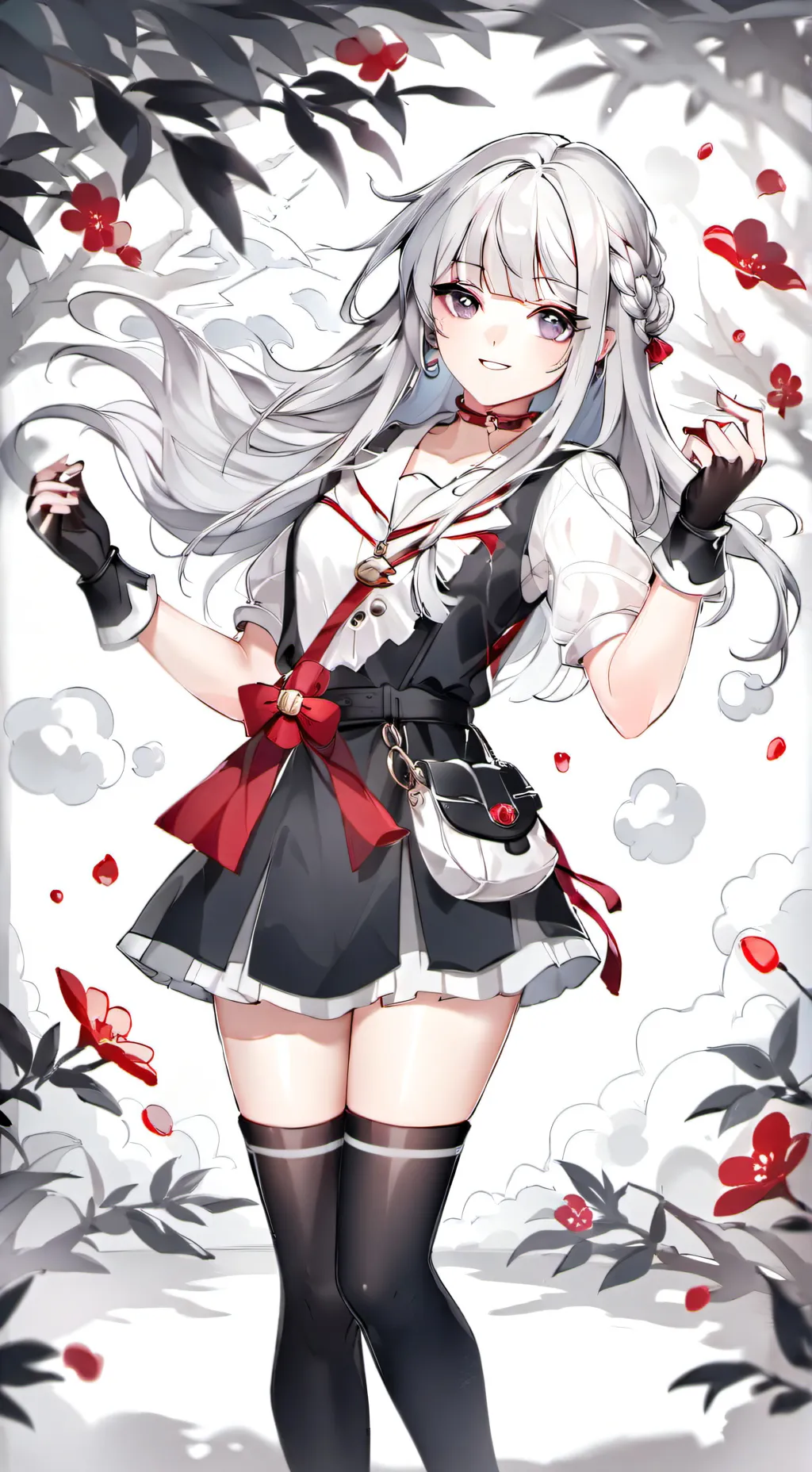 ai character: compañera de curso background