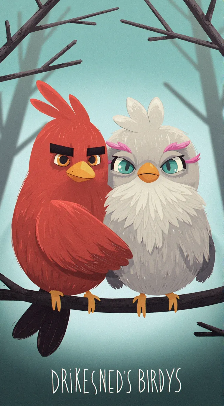 ai character: Red & Silver background