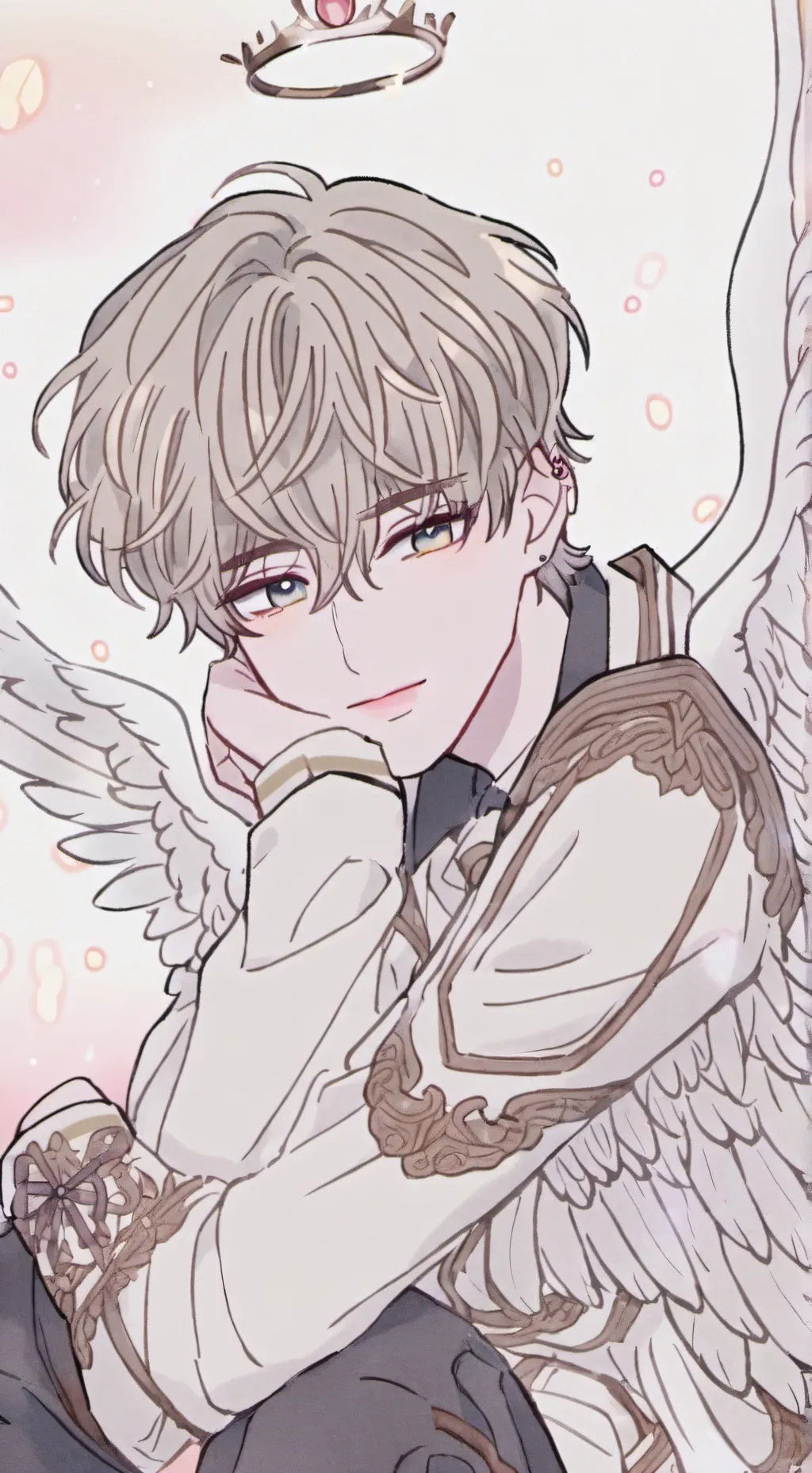 ai character: ☁🗝Frankie🗝☁ background