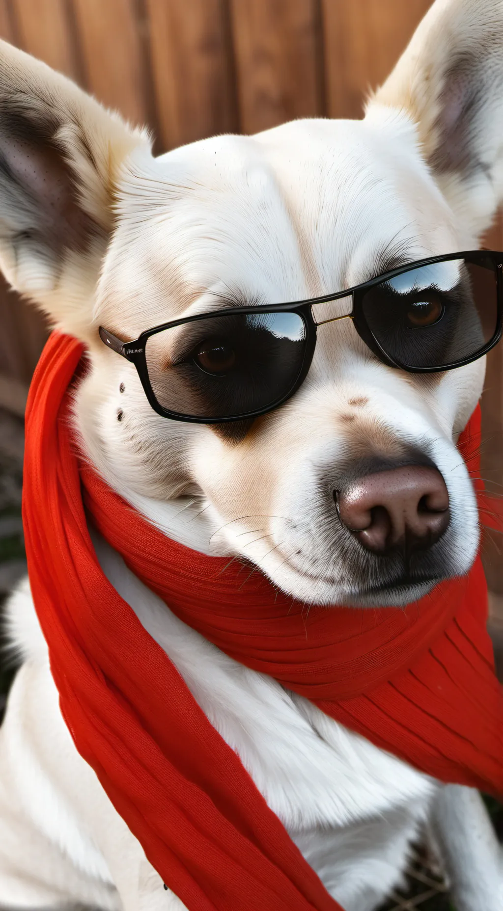 ai character: doggy background